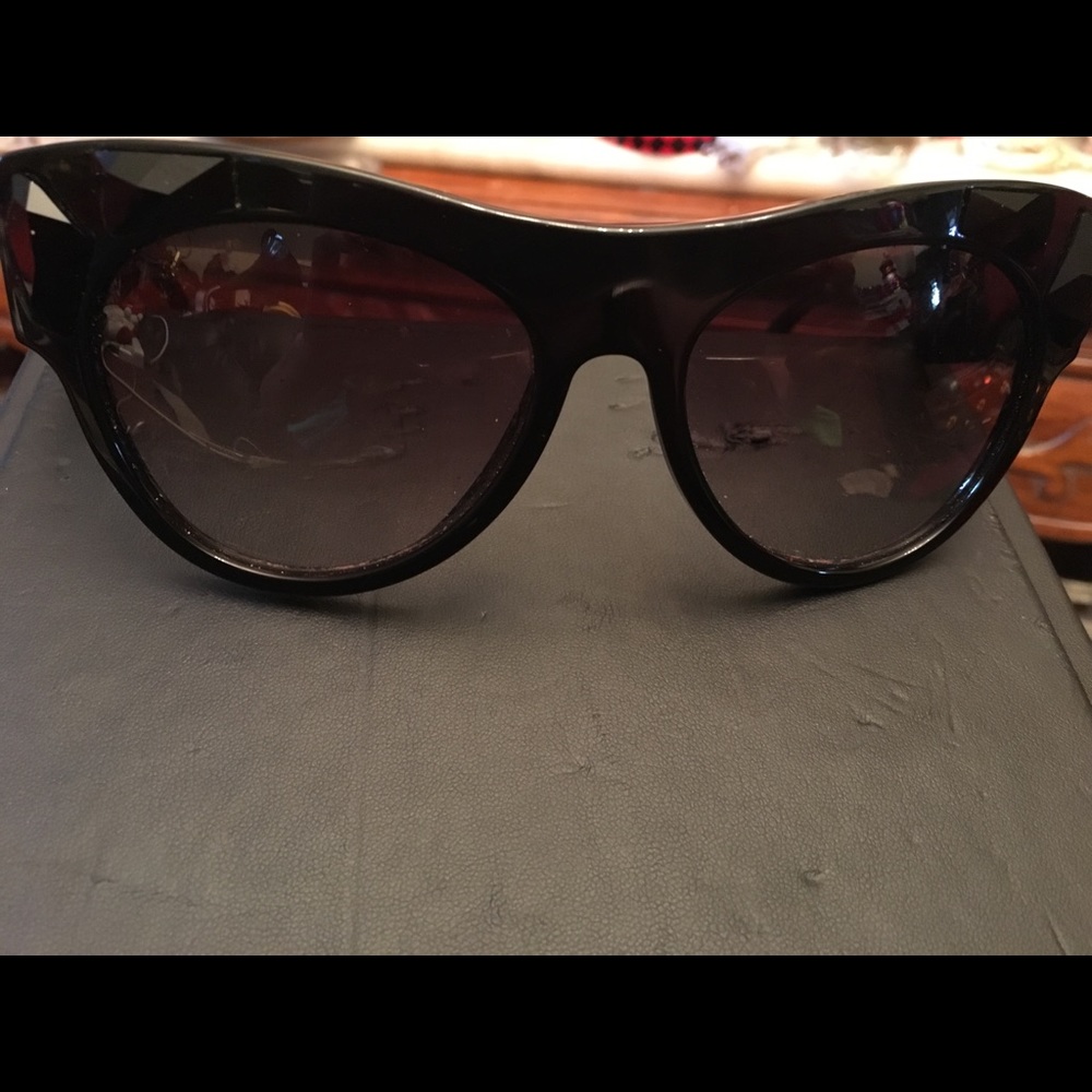 Prada Black Crystal Classic Sunglasses